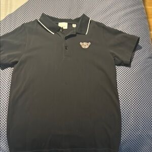 Burberry Black Polo Shirt